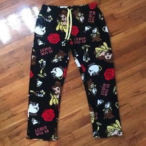Disney Beauty and the Beast Pj Pants